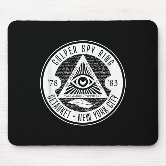 Culper Spy Ring Revolutionskrieg Mousepad (Vorne)