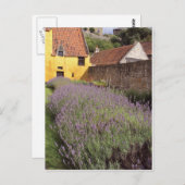 Culross Palace - Der Garten vor der Tür Postkarte (Vorne/Hinten)