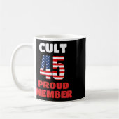 Cult 45 Stolz Mitglied  Kaffeetasse (Links)
