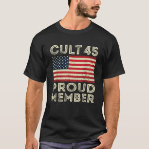 Cult 45 Stolzes Mitglied Trump 2020 Weihnachtsgesc T-Shirt