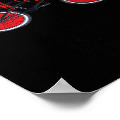 Cult bmx Kostüm Halloween Poster (Ecke)