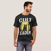 Cult Leader Cat Satanic Baphomet Occult Witchcraft T-Shirt (Vorne ganz)