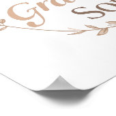 Cultivate a Peaceful and Grateful Spirit Poster (Ecke)