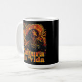 Cultura Es Vida, hispanischer Kulturerbe Monat Kaffeetasse (Vorderseite Links)