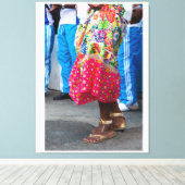 culture dancing leinwanddruck (Insitu (Holzboden))