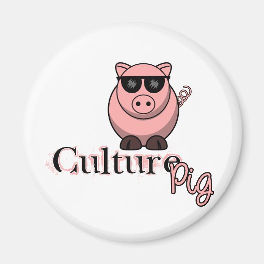 Culture Pig Offiziell Magnet (Vorne)
