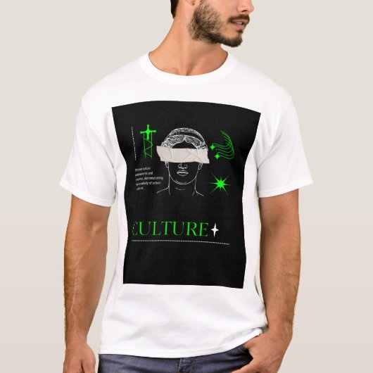 Culture Street Art Graphic Tee – Urban Creative Ex (Vorderseite)