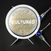 "Cultured Bacteria Culture Plate Magnet
