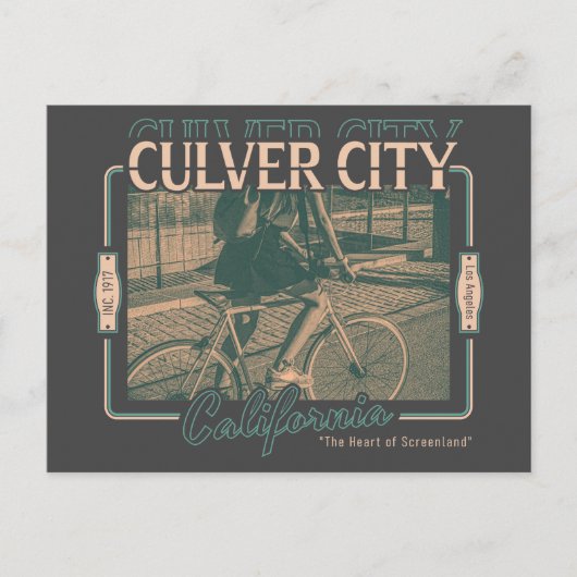 CULVER CITY LOS ANGELES CALIFORNIA - BALLONA CREEK POSTKARTE (Vorderseite)