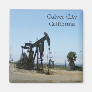 Culver City/Ölbohrinsel Magnet! Magnet