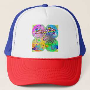 Culver CIty Quadro Seasons Hat Truckerkappe