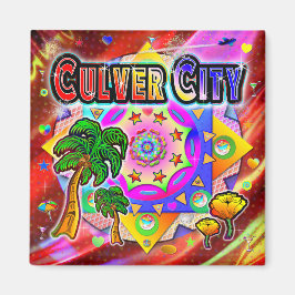 Culver City Tropical Friends Magnet