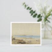 Culver Cliff, Isle of Wight (w/c, pen & ink, Körpe Postkarte (Stehend Vorderseite)