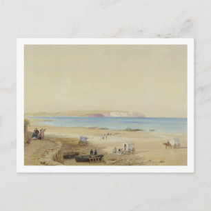 Culver Cliff, Isle of Wight (w/c, pen & ink, Körpe Postkarte