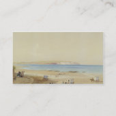 Culver Klippe, Insel von Wight (w/c, Stift u. Visitenkarte (Rückseite)