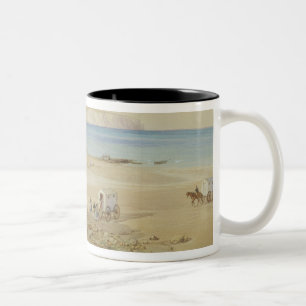 Culver Klippe, Insel von Wight (w/c, Stift u. Zweifarbige Tasse