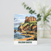 Culzean Castle, die Ayshire-Küste Schottlands Postkarte (Stehend Vorderseite)