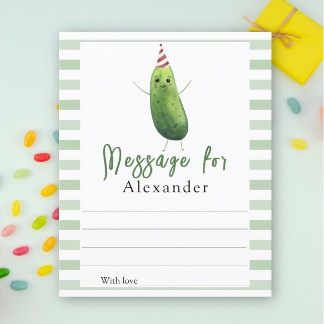 Cumber big dill Time Capsul Message (Von Creator hochgeladen)