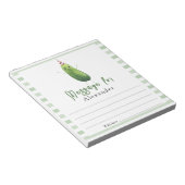 Cumber big dill Time Capsul Message Notizblock (angewinkelt)