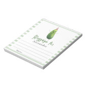 Cumber big dill Time Capsul Message Notizblock (Rotiert)