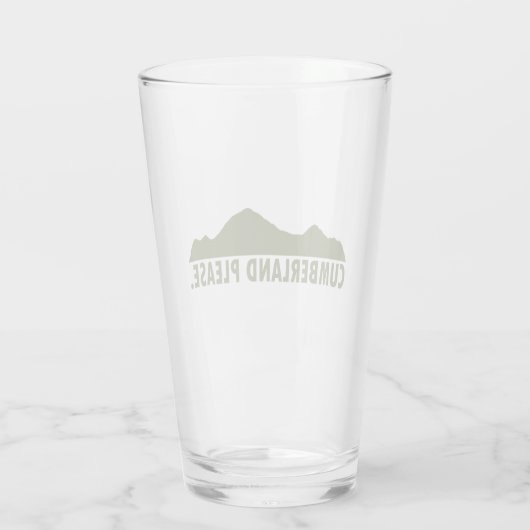 Cumberland Bitte Glas (Rückseite)