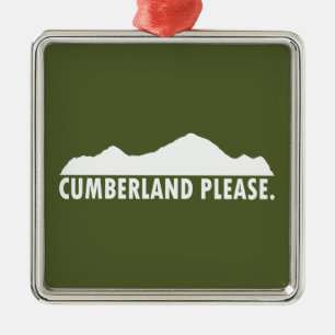Cumberland Bitte Ornament Aus Metall