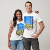 Cumberland, England Vintages Reiseplakat. T-Shirt (Unisex)