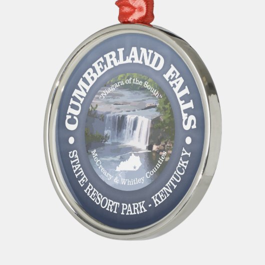 Cumberland Falls SRP Ornament Aus Metall (Links)