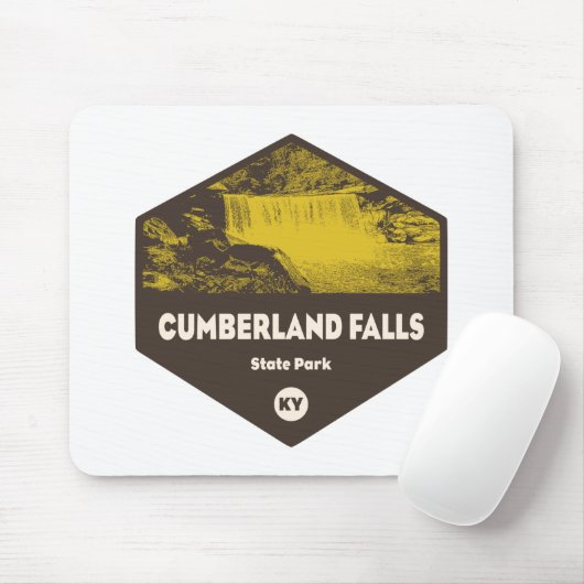Cumberland Falls Staat Park Kentucky Mousepad (Mit Mouse)