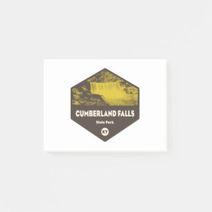 Cumberland Falls Staat Park Kentucky Post-it Klebezettel