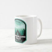 Cumberland Falls Staat Park KY Camping Kaffeetasse (VorderseiteRechts)
