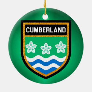 Cumberland-Flagge Keramikornament