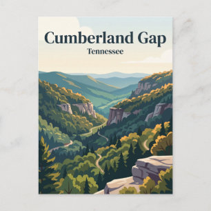 Cumberland Gap National Historical Park Tennessee Postkarte