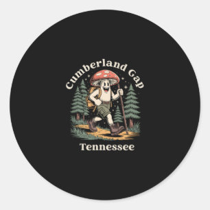 Cumberland Gap Tennessee Wandern Pilz Urlaub Runder Aufkleber