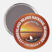 Cumberland Island National Seashore Magnet (Vorderseite/Rückseite)