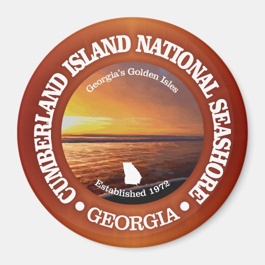 Cumberland Island National Seashore Magnet (Vorne)
