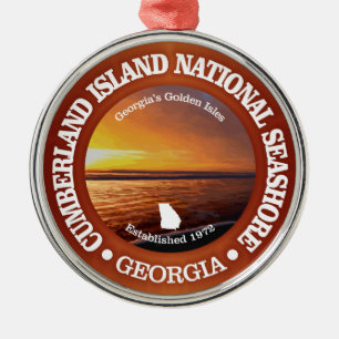Cumberland Island National Seashore Ornament Aus Metall