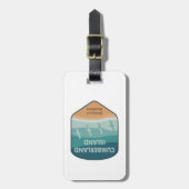 Cumberland Island National Seashore Seagulas Gepäckanhänger (Vorderseite vertikal)