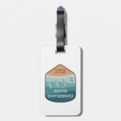 Cumberland Island National Seashore Seagulas Gepäckanhänger (Rückseite vertikal)