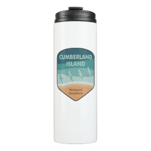 Cumberland Island National Seashore Seagulas Thermosbecher