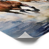 Cumberland Island Nationalpark Pisa Poster (Ecke)