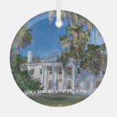 Cumberland Island Ornament Aus Glas (Vorderseite)