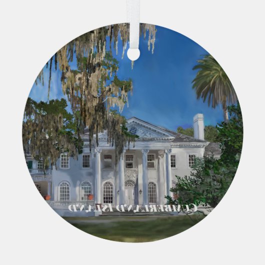 Cumberland Island Ornament Aus Glas (Rückseite)