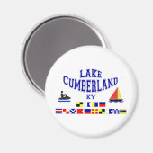 Cumberland KY Sig Flag Magnet (Vorderseite/Rückseite)