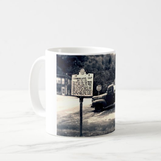 Cumberland-Lücke Kaffeetasse (Vorderseite Links)