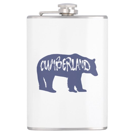 Cumberland Maryland Bear Flachmann (Vorderseite)