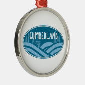 Cumberland Maryland Outdoors Ornament Aus Metall (Rechts)