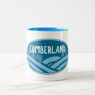 Cumberland Maryland Outdoors Zweifarbige Tasse