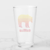 Cumberland Maryland Rainbow Bear Glas (Rückseite)