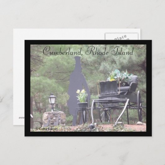 Cumberland, Rhode Island Postkarte (Vorne/Hinten)